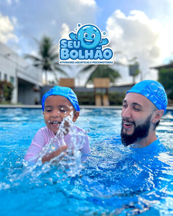 Melhor professor personal de natação infantil e bebê em recife